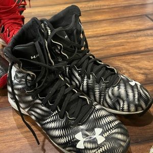UA football cleats size 5.5Y